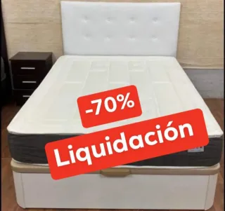 Canapé y Colchón -70% Liquidación