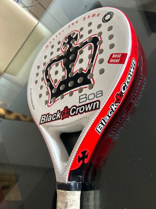 Pala de pádel Black Crown Boa