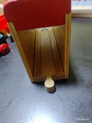 Tren de madera y accesorios