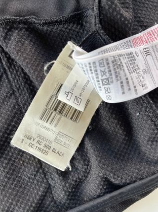 Maillot Ciclismo Triban RC 500 Negro