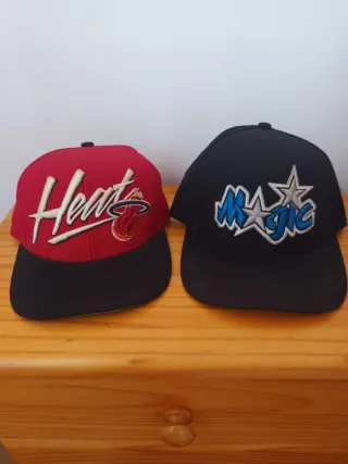 Gorras NBA Miami Heat y Orlando Magic