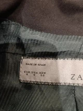 Chaqueta de traje Vintage Zara Talla S