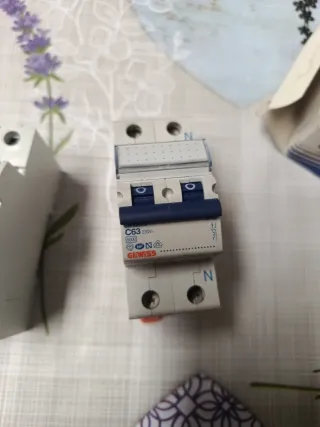 Interruptor Automático y Diferencial Gewiss