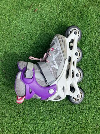 Patines Oxelo ajustables Talla 32-35 Morado