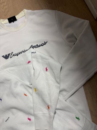Lote 2 Felpe Emporio Armani e Polo Ralph Lauren