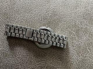 Reloj Miranda Plata y Blanco