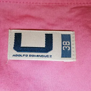 Adolfo Domínguez Blusa Cruzada Rosa