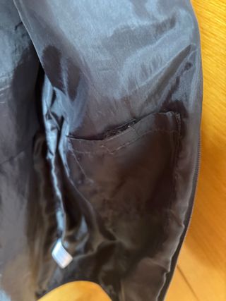 Abrigo acolchado negro Primark