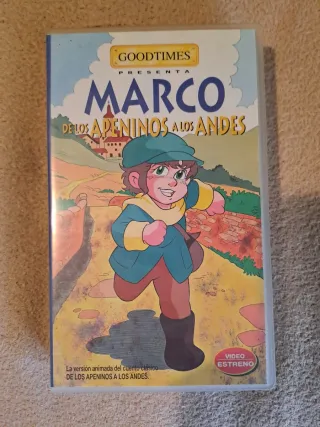Cinta VHS Marco de los Apeninos a los Andes