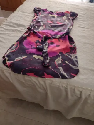 Vestido NafNaf estampado