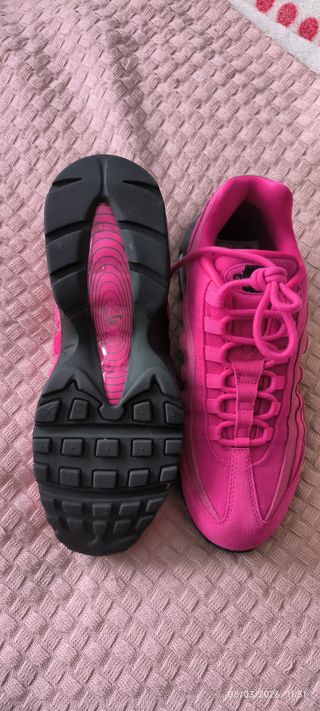 Zapatillas Nike Air Max 95 Rosa y Amarillas origin