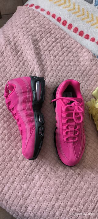 Zapatillas Nike Air Max 95 Rosa y Amarillas origin