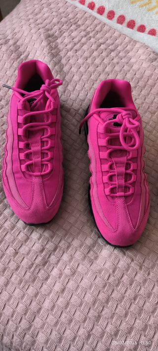 Zapatillas Nike Air Max 95 Rosa y Amarillas origin