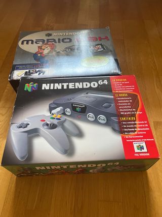 Nintendo 64 Mario Pak Caja
