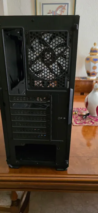 Caja PC Nfortec Krater Negra