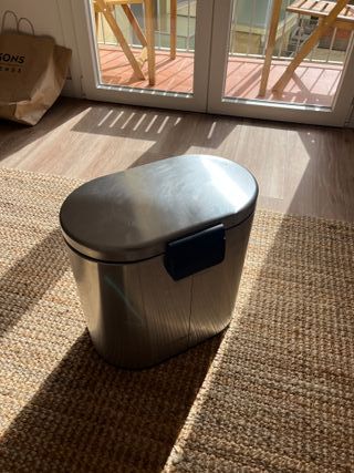 Cubo basura pedal acero inoxidable - Ikea STABBEN