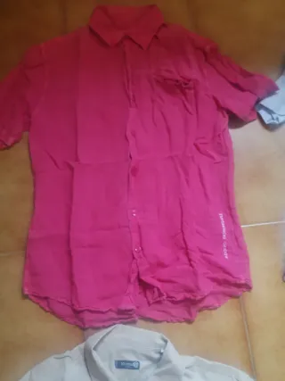 Lote 4 Camicie a Manica Corta Uomo