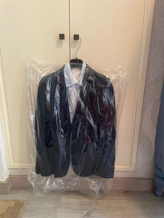 Chaqueta niño azul marino Mango + 2 camisas