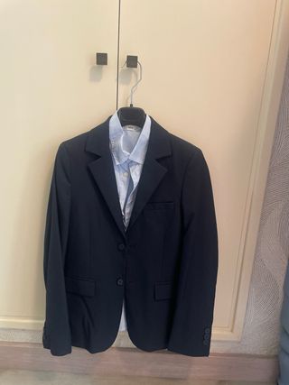 Chaqueta niño azul marino Mango + 2 camisas