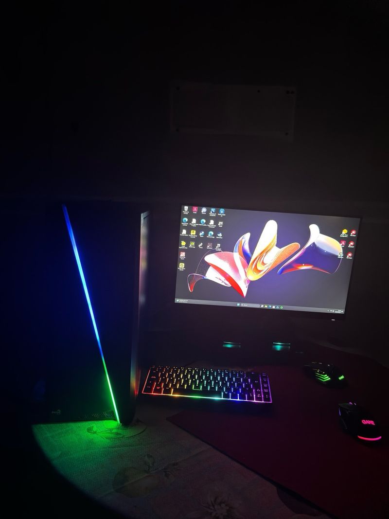 PC Gamer Negro y Multicolor afbeelding 2