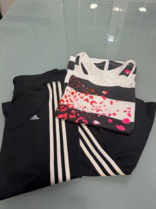 Conjunto Adidas: Camiseta y Pantalón