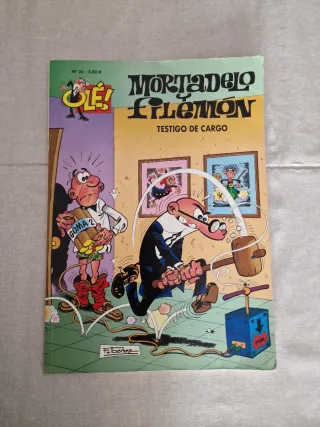 LOTE DE 3 TEBEOS DE MORTADELO Y FILEMON PERFECTOS