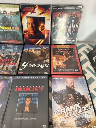 Lote dvd 14 “ 15 dvd Serie Oro Varios Títulos”