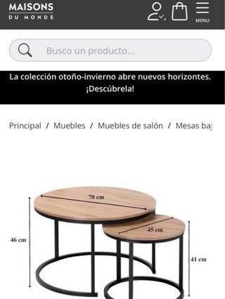 Mesas  Maison du monde