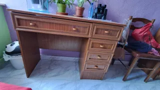 Dormitorio completo madera