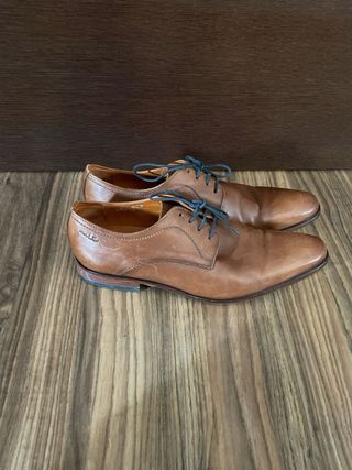 Zapatos Oxford Van Lier Piel Marrón Talla 43