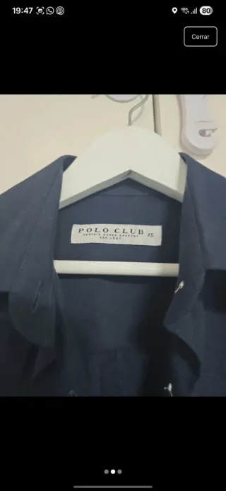 Camisa Polo Club azul