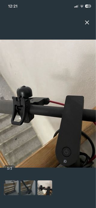 Patinete Xiaomi + Casco + Cargador