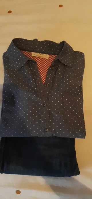 Conjunto Camisa y Pantalón Vaquero pantalon mango