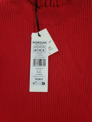 Vestido Morgan Rojo Talla M
