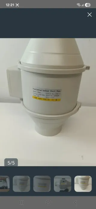 Ventilador para conducto