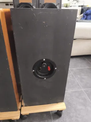 Altavoces Seney Madera Vintage