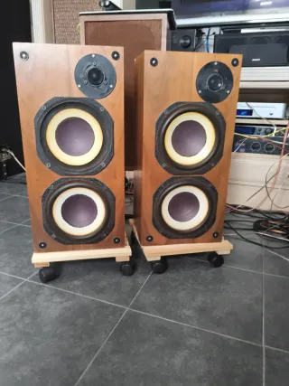 Altavoces Seney Madera Vintage