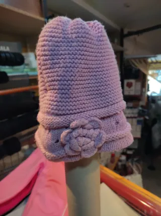 Gorro lana niña talla única