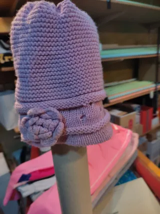 Gorro lana niña talla única