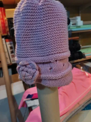 Gorro lana niña talla única