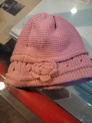 Gorro lana niña talla única