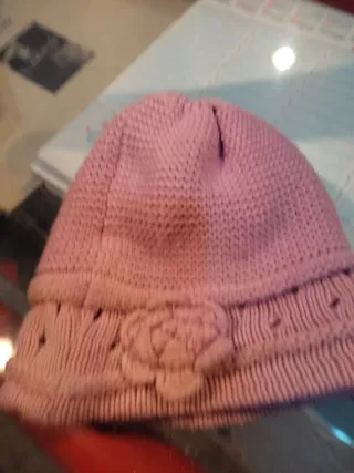 Gorro lana niña talla única