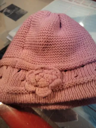 Gorro lana niña talla única