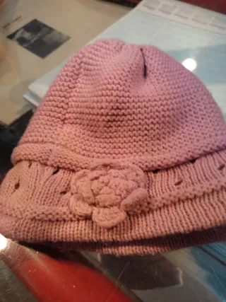 Gorro lana niña talla única