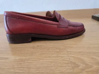 Zapatos planos cuero Lotusse Rojo Talla 37