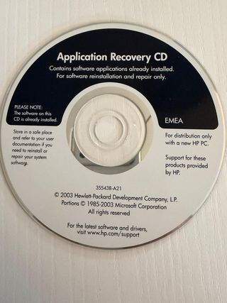 CD Software Vintage: Norton, Microsoft, HP
