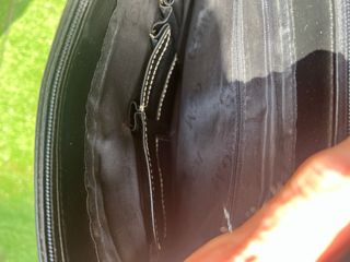 Borsa Accademia della Moda in pelle nera