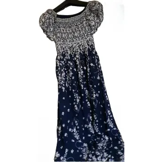 Abito lungo tg. M/L , cotone, pari al nuovo!