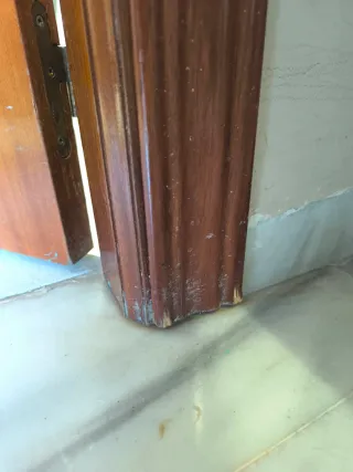 Puerta madera lacada 203x72,5x3,5cm