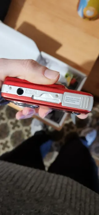 Cámara Digital EasyPix V512-R Roja 5Mpx